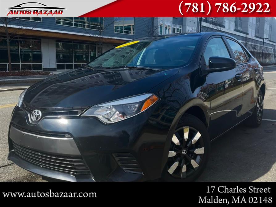 2016 Toyota Corolla 4dr Sdn CVT LE (Natl), available for sale in Malden, Massachusetts | Auto Bazaar. Malden, Massachusetts 2016 Toyota Corolla 4dr Sdn CVT LE (Natl), available for sale in Malden, Massachusetts | Auto Bazaar. Malden, Massachusetts