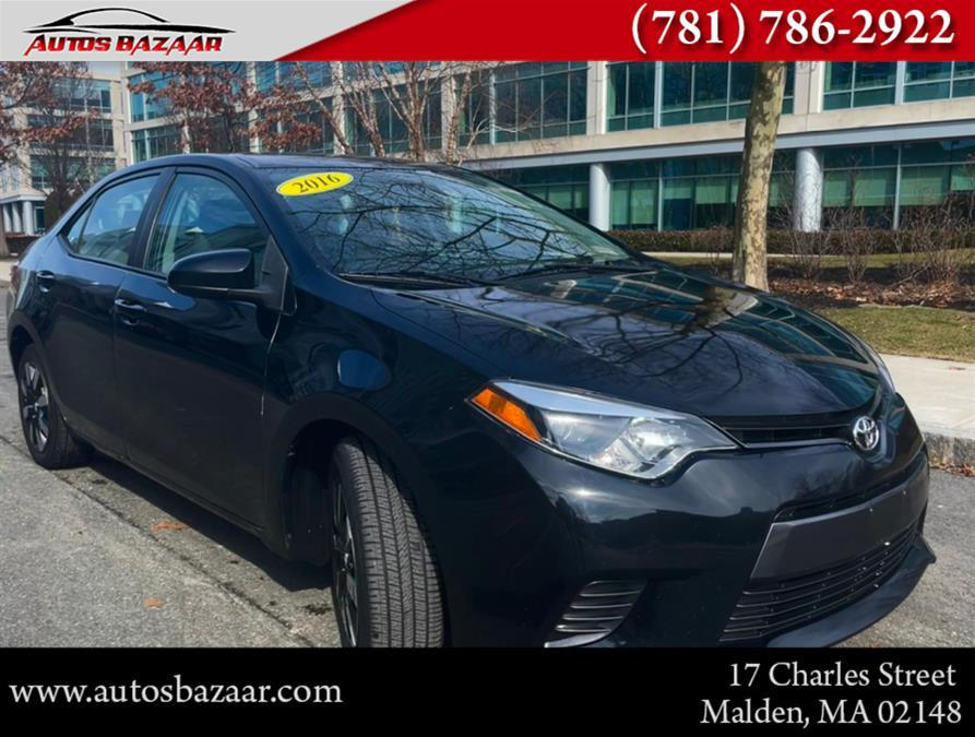 2016 Toyota Corolla 4dr Sdn CVT LE (Natl), available for sale in Malden, Massachusetts | Auto Bazaar. Malden, Massachusetts 2016 Toyota Corolla 4dr Sdn CVT LE (Natl), available for sale in Malden, Massachusetts | Auto Bazaar. Malden, Massachusetts