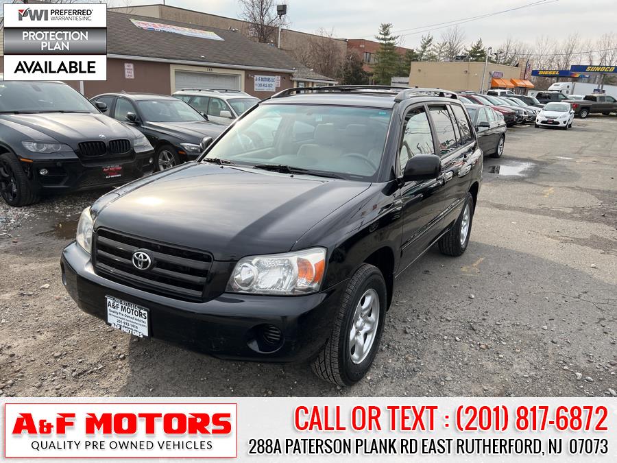 Used Toyota Highlander 4dr 4-Cyl 4WD 2005 | A&F Motors LLC. East Rutherford, New Jersey Used Toyota Highlander 4dr 4-Cyl 4WD 2005 | A&F Motors LLC. East Rutherford, New Jersey