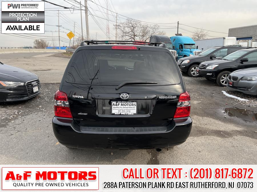 Used Toyota Highlander 4dr 4-Cyl 4WD 2005 | A&F Motors LLC. East Rutherford, New Jersey Used Toyota Highlander 4dr 4-Cyl 4WD 2005 | A&F Motors LLC. East Rutherford, New Jersey