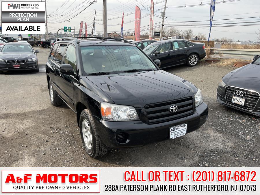 Used Toyota Highlander 4dr 4-Cyl 4WD 2005 | A&F Motors LLC. East Rutherford, New Jersey Used Toyota Highlander 4dr 4-Cyl 4WD 2005 | A&F Motors LLC. East Rutherford, New Jersey