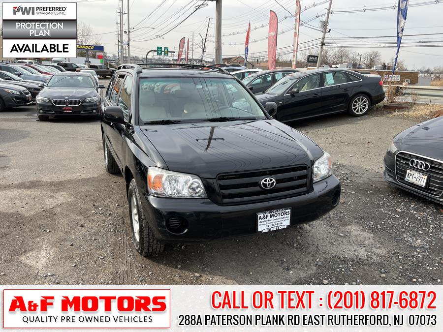 Used Toyota Highlander 4dr 4-Cyl 4WD 2005 | A&F Motors LLC. East Rutherford, New Jersey Used Toyota Highlander 4dr 4-Cyl 4WD 2005 | A&F Motors LLC. East Rutherford, New Jersey