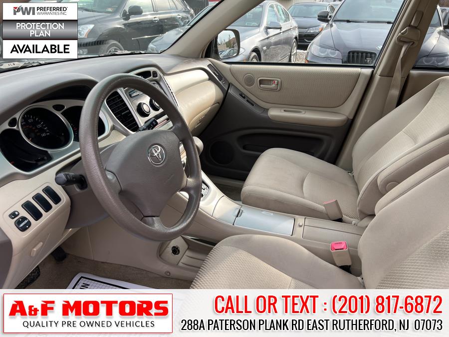 Used Toyota Highlander 4dr 4-Cyl 4WD 2005 | A&F Motors LLC. East Rutherford, New Jersey Used Toyota Highlander 4dr 4-Cyl 4WD 2005 | A&F Motors LLC. East Rutherford, New Jersey