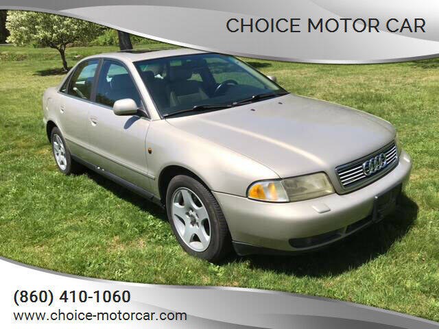 1998 Audi A4 4dr Sdn 2.8L Manual Quattro AWD, available for sale in Plainville, Connecticut | Choice Group LLC Choice Motor Car. Plainville, Connecticut
