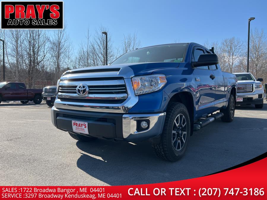 2016 Toyota Tundra 4WD Truck Double Cab 5.7L V8 6-Spd AT TRD Pro (Natl), available for sale in Bangor , Maine | Pray's Auto Sales . Bangor , Maine