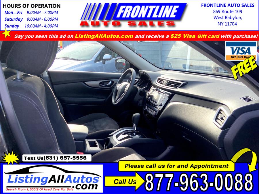Used Nissan Rogue AWD 4dr S 2015 | www.ListingAllAutos.com. Patchogue, New York