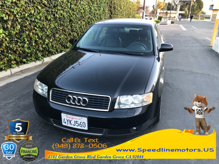 2002 Audi A4 4dr Sdn 1.8T CVT, available for sale in Garden Grove, CA