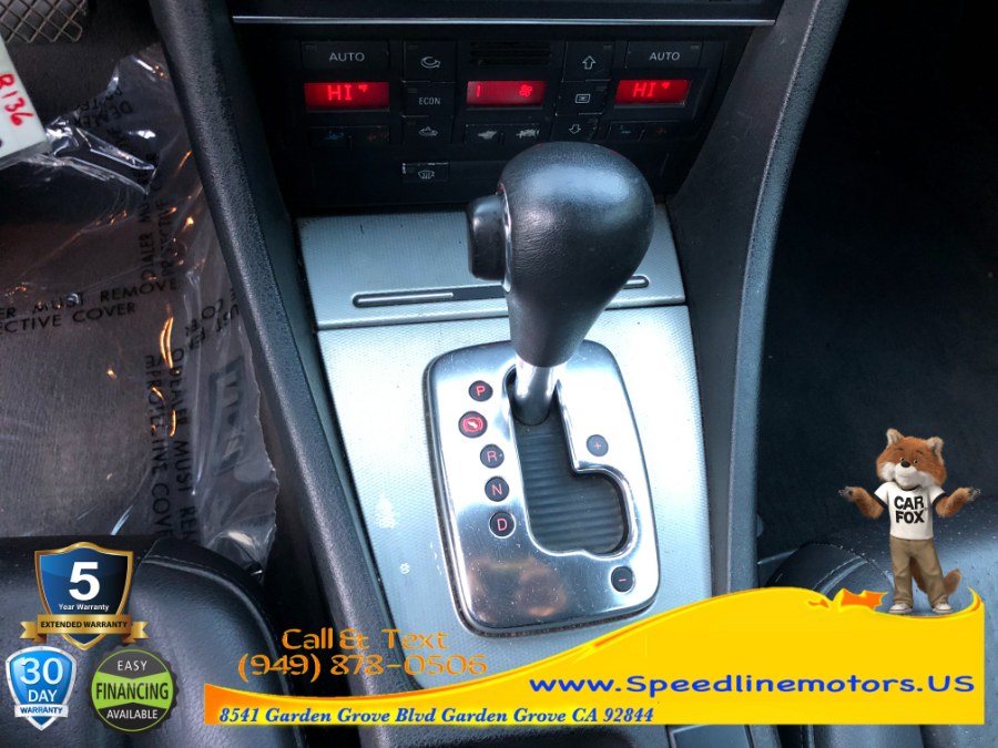 Used Audi A4 4dr Sdn 1.8T CVT 2002 | Speedline Motors. Garden Grove, California Used Audi A4 4dr Sdn 1.8T CVT 2002 | Speedline Motors. Garden Grove, California