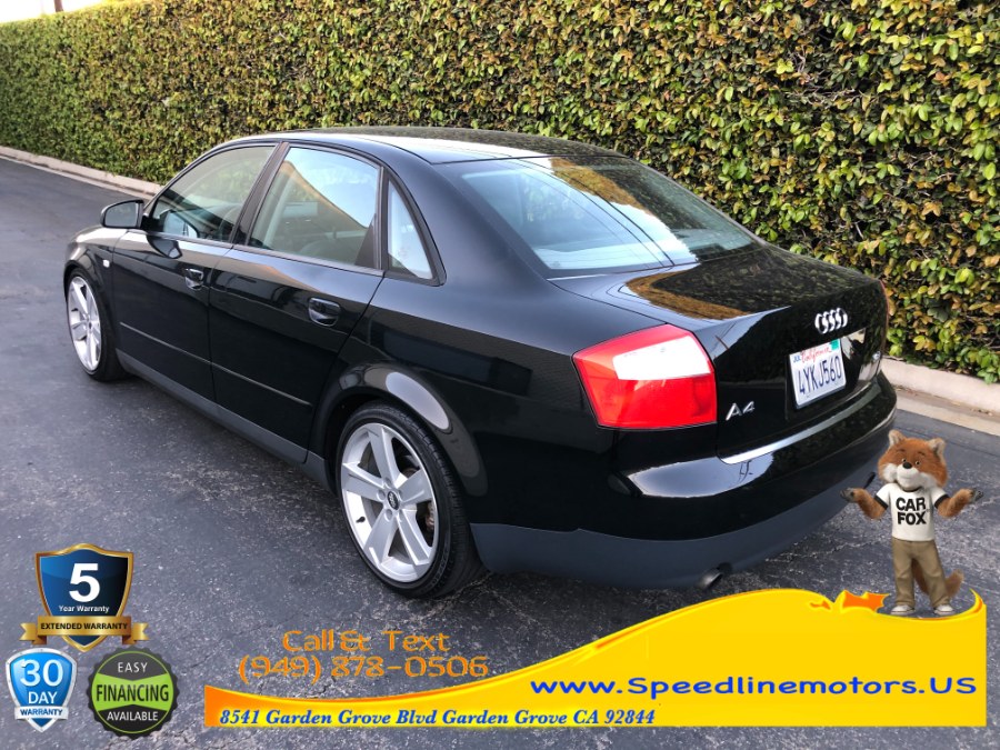 Used Audi A4 4dr Sdn 1.8T CVT 2002 | Speedline Motors. Garden Grove, California Used Audi A4 4dr Sdn 1.8T CVT 2002 | Speedline Motors. Garden Grove, California
