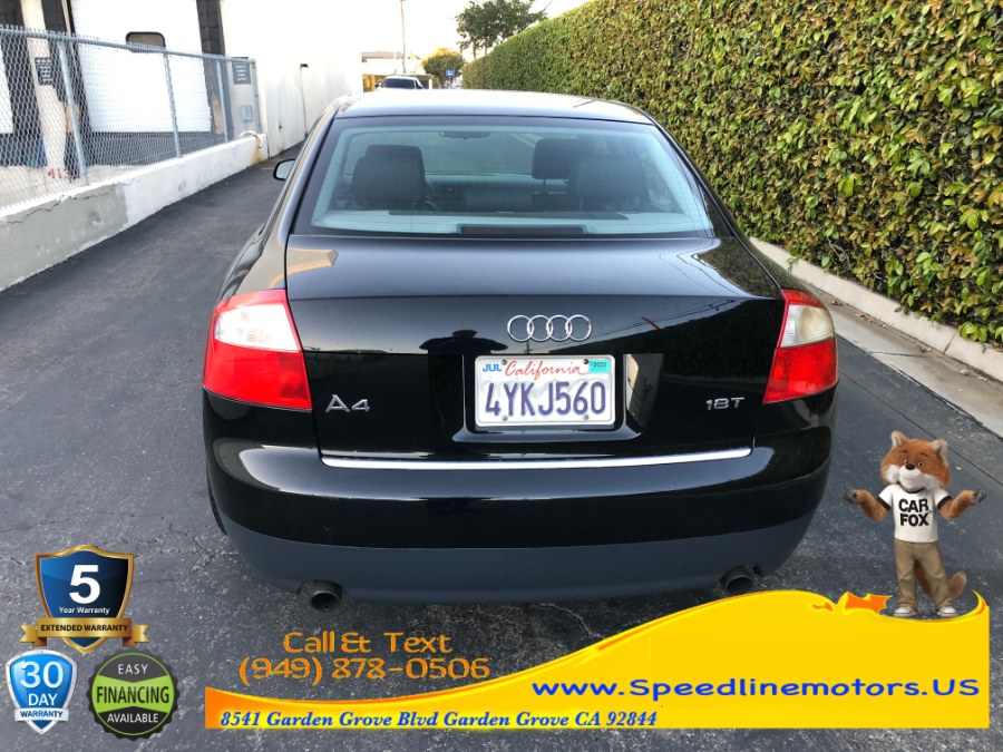 Used Audi A4 4dr Sdn 1.8T CVT 2002 | Speedline Motors. Garden Grove, California Used Audi A4 4dr Sdn 1.8T CVT 2002 | Speedline Motors. Garden Grove, California