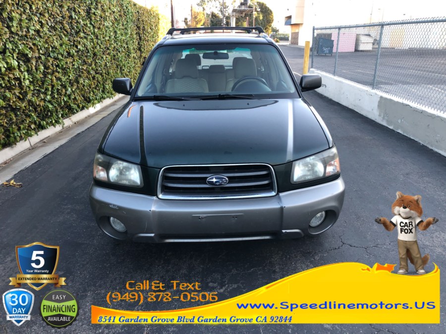 Used Subaru Forester 4dr 2.5 XS Manual 2003 | Speedline Motors. Garden Grove, California Used Subaru Forester 4dr 2.5 XS Manual 2003 | Speedline Motors. Garden Grove, California