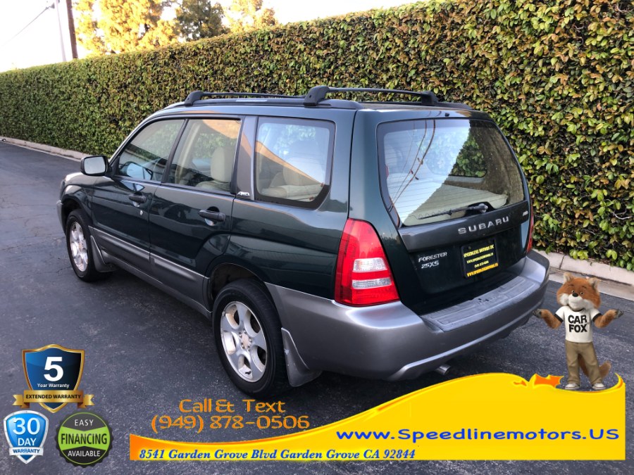 Used Subaru Forester 4dr 2.5 XS Manual 2003 | Speedline Motors. Garden Grove, California Used Subaru Forester 4dr 2.5 XS Manual 2003 | Speedline Motors. Garden Grove, California