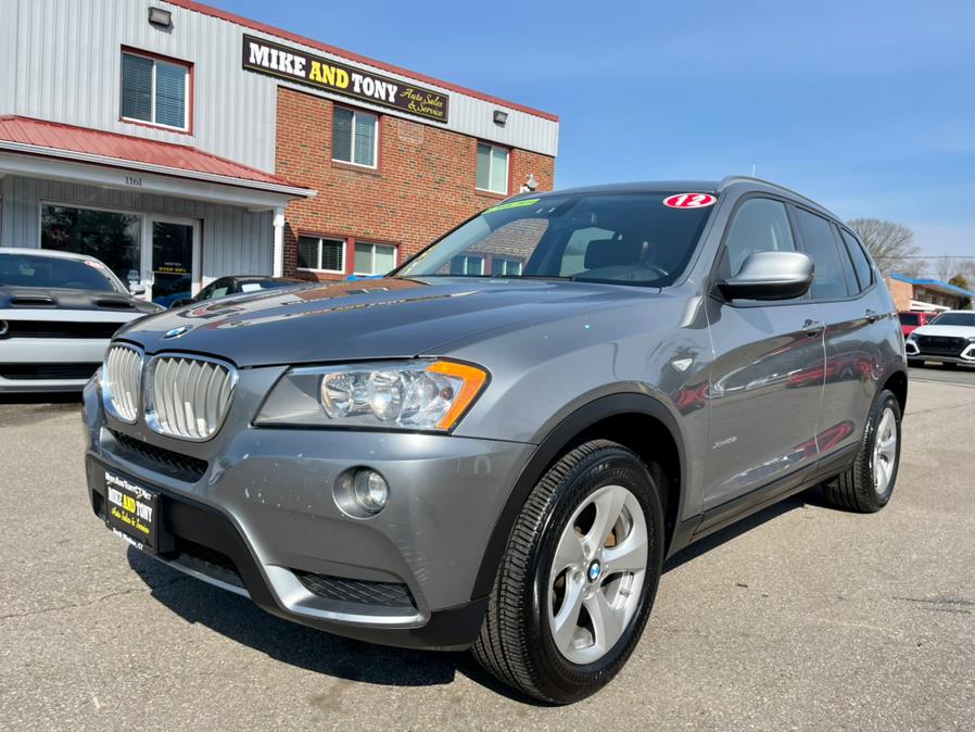 2012 BMW X3 AWD 4dr 28i, available for sale in South Windsor, Connecticut | Mike And Tony Auto Sales, Inc. South Windsor, Connecticut