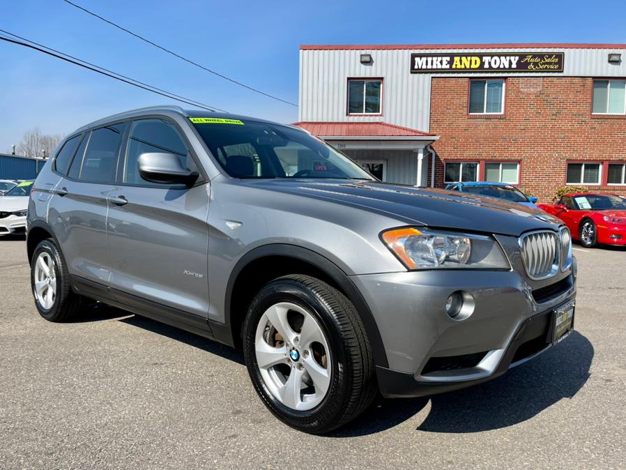 2012 BMW X3 AWD 4dr 28i, available for sale in South Windsor, Connecticut | Mike And Tony Auto Sales, Inc. South Windsor, Connecticut 2012 BMW X3 AWD 4dr 28i, available for sale in South Windsor, Connecticut | Mike And Tony Auto Sales, Inc. South Windsor, Connecticut