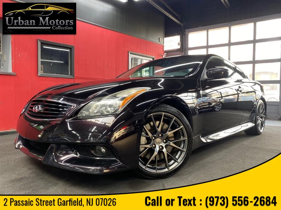 2011 Infiniti G37 Coupe IPL, available for sale in Garfield, New Jersey | Urban Motors Collection. Garfield, New Jersey