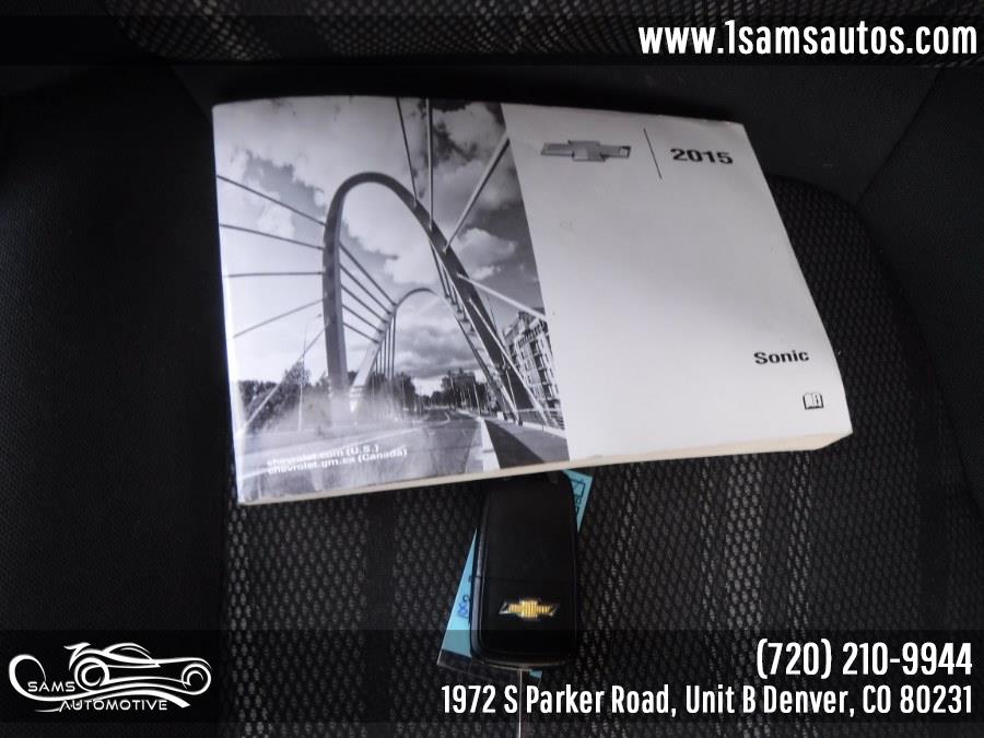 2015 Chevrolet Sonic 5dr HB Auto LT, available for sale in Denver, Colorado | Sam's Automotive. Denver, Colorado 2015 Chevrolet Sonic 5dr HB Auto LT, available for sale in Denver, Colorado | Sam's Automotive. Denver, Colorado