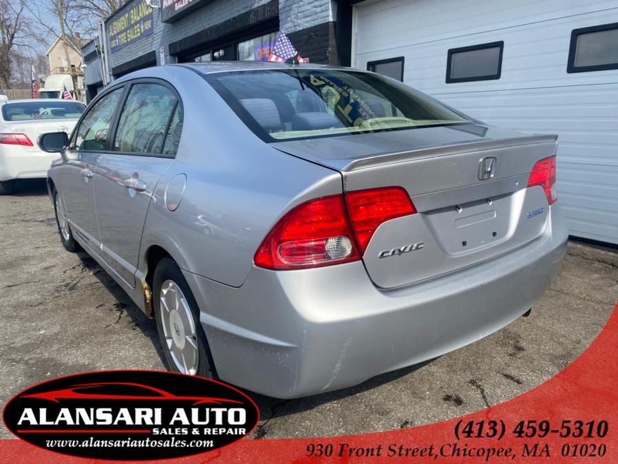 2007 Honda Civic Hybrid 4dr Sdn, available for sale in Chicopee, Massachusetts | AlAnsari Auto Sales & Repair . Chicopee, Massachusetts 2007 Honda Civic Hybrid 4dr Sdn, available for sale in Chicopee, Massachusetts | AlAnsari Auto Sales & Repair . Chicopee, Massachusetts
