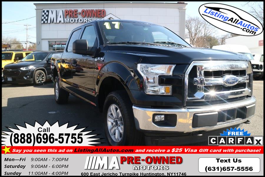 Used Ford F-150 XLT 4WD SuperCrew 5.5'' Box 2017 | www.ListingAllAutos.com. Patchogue, New York