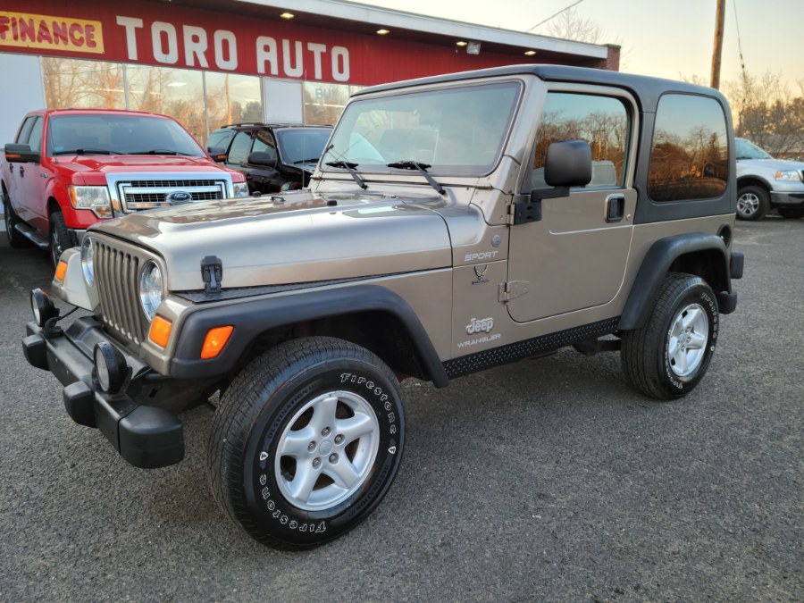 2004 Jeep Wrangler Sport 4.0 Straight 6 Manual Hard Top, available for sale in East Windsor, Connecticut | Toro Auto. East Windsor, Connecticut