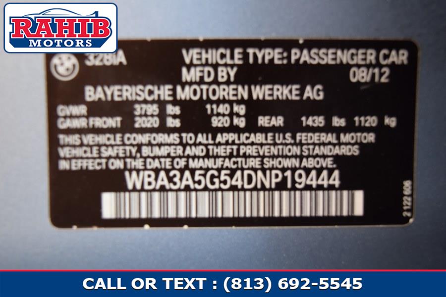 2013 BMW 3 Series 4dr Sdn 328i RWD South Africa, available for sale in Winter Park, Florida | Rahib Motors. Winter Park, Florida 2013 BMW 3 Series 4dr Sdn 328i RWD South Africa, available for sale in Winter Park, Florida | Rahib Motors. Winter Park, Florida