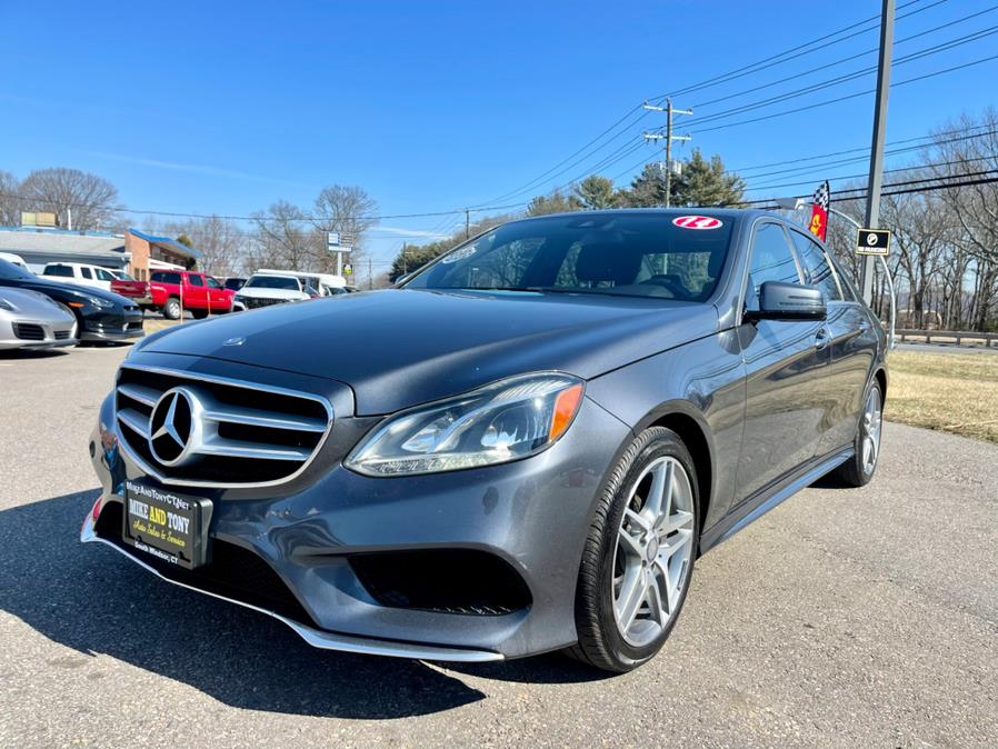 Used Mercedes-Benz E-Class 4dr Sdn E350 Sport 4MATIC 2014 | Mike And Tony Auto Sales, Inc. South Windsor, Connecticut