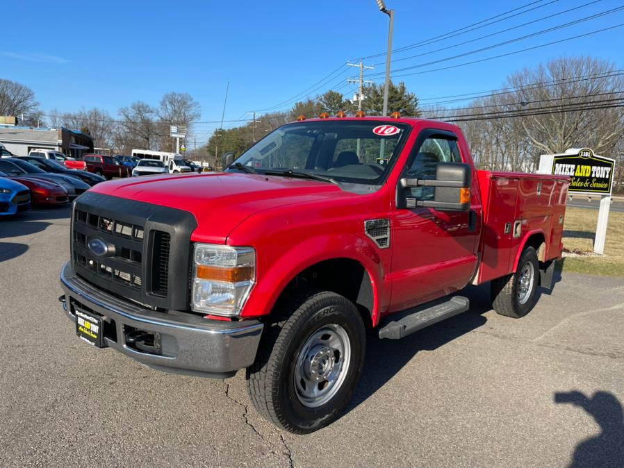 2010 Ford Super Duty F-350 SRW 4WD Reg Cab 137" XLT, available for sale in South Windsor, Connecticut | Mike And Tony Auto Sales, Inc. South Windsor, Connecticut