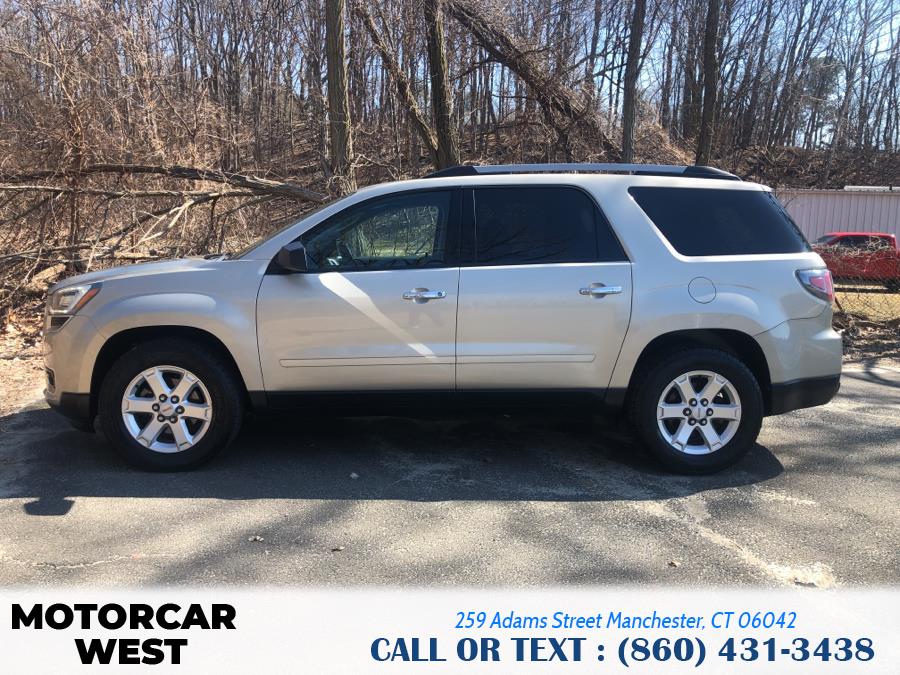 2014 GMC Acadia AWD 4dr SLE1, available for sale in Manchester, Connecticut | Motorcar West. Manchester, Connecticut 2014 GMC Acadia AWD 4dr SLE1, available for sale in Manchester, Connecticut | Motorcar West. Manchester, Connecticut
