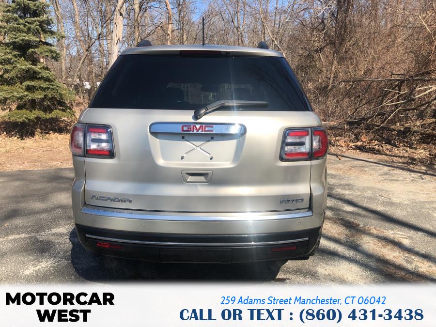 2014 GMC Acadia AWD 4dr SLE1, available for sale in Manchester, Connecticut | Motorcar West. Manchester, Connecticut 2014 GMC Acadia AWD 4dr SLE1, available for sale in Manchester, Connecticut | Motorcar West. Manchester, Connecticut