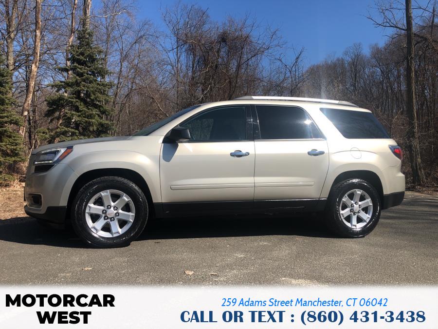 2014 GMC Acadia AWD 4dr SLE1, available for sale in Manchester, Connecticut | Motorcar West. Manchester, Connecticut 2014 GMC Acadia AWD 4dr SLE1, available for sale in Manchester, Connecticut | Motorcar West. Manchester, Connecticut