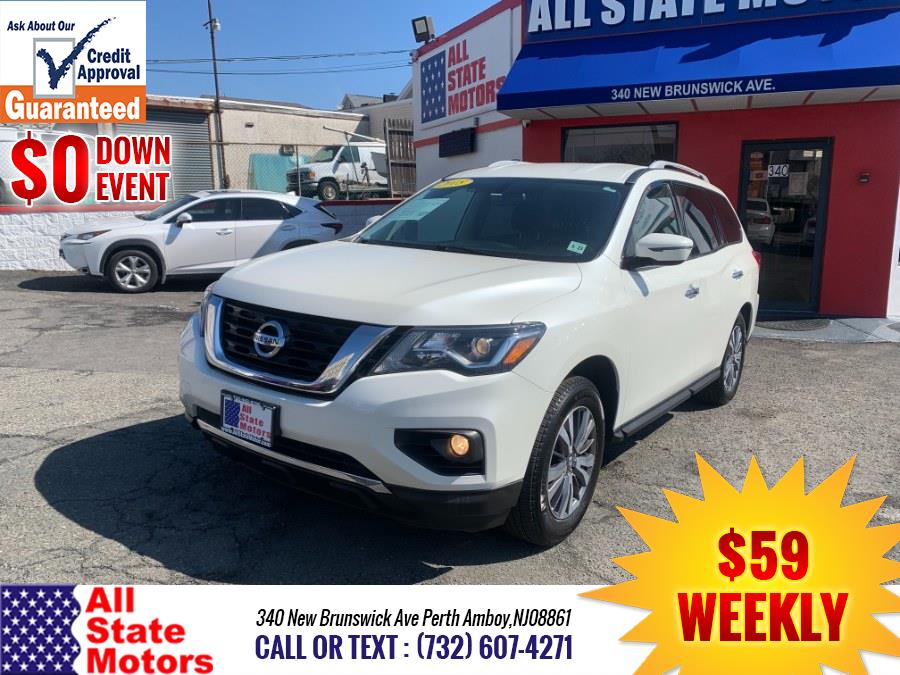 2018 Nissan Pathfinder 4x4 SL, available for sale in Perth Amboy, New Jersey | All State Motor Inc. Perth Amboy, New Jersey 2018 Nissan Pathfinder 4x4 SL, available for sale in Perth Amboy, New Jersey | All State Motor Inc. Perth Amboy, New Jersey