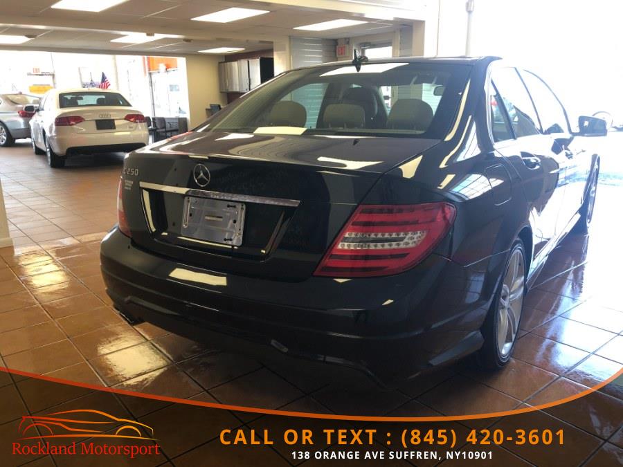 2013 Mercedes-Benz C-Class 4dr Sdn C250 Sport RWD, available for sale in Suffern, New York | Rockland Motor Sport. Suffern, New York 2013 Mercedes-Benz C-Class 4dr Sdn C250 Sport RWD, available for sale in Suffern, New York | Rockland Motor Sport. Suffern, New York