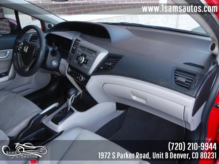 2012 Honda Civic Cpe 2dr Auto LX, available for sale in Denver, Colorado | Sam's Automotive. Denver, Colorado 2012 Honda Civic Cpe 2dr Auto LX, available for sale in Denver, Colorado | Sam's Automotive. Denver, Colorado