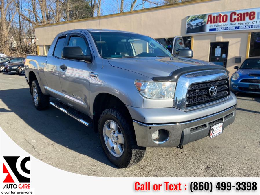 2008 Toyota Tundra 4WD Truck Dbl 5.7L V8 6-Spd AT SR5 (Natl, available for sale in Vernon , Connecticut | Auto Care Motors. Vernon , Connecticut