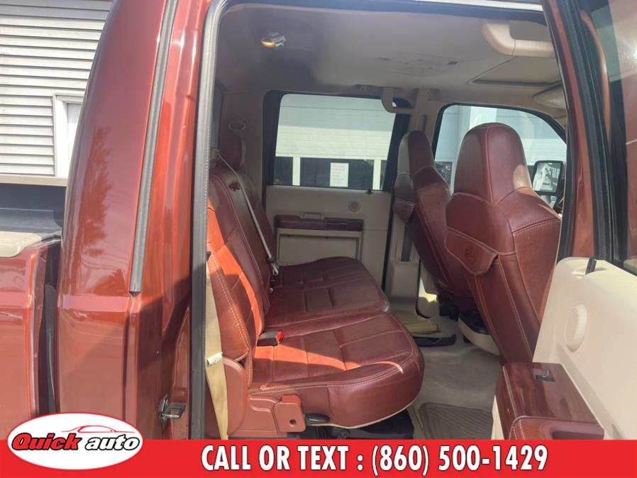 2008 Ford Super Duty F-250 SRW 4WD Crew Cab 156" King Ranch, available for sale in Bristol, Connecticut | Quick Auto LLC. Bristol, Connecticut 2008 Ford Super Duty F-250 SRW 4WD Crew Cab 156" King Ranch, available for sale in Bristol, Connecticut | Quick Auto LLC. Bristol, Connecticut