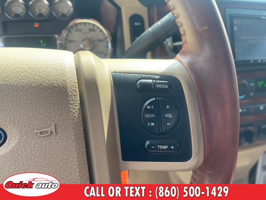 2008 Ford Super Duty F-250 SRW 4WD Crew Cab 156" King Ranch, available for sale in Bristol, Connecticut | Quick Auto LLC. Bristol, Connecticut 2008 Ford Super Duty F-250 SRW 4WD Crew Cab 156" King Ranch, available for sale in Bristol, Connecticut | Quick Auto LLC. Bristol, Connecticut