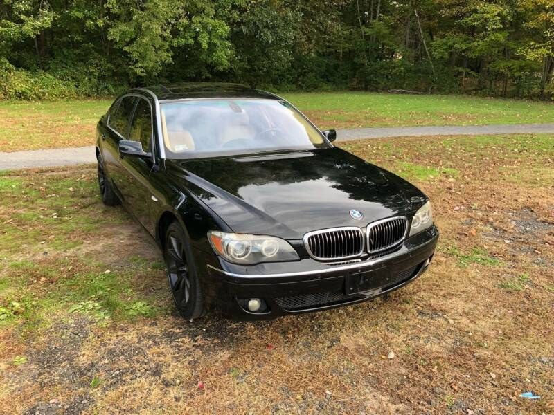 2008 BMW 7 Series 4dr Sdn 750Li, available for sale in Plainville, Connecticut | Choice Group LLC Choice Motor Car. Plainville, Connecticut
