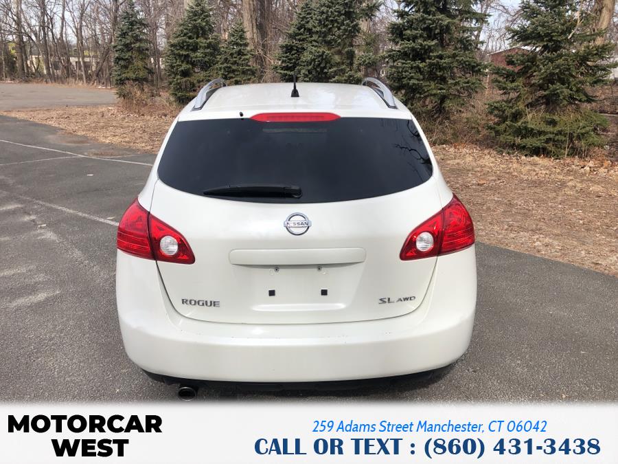 2009 Nissan Rogue AWD 4dr SL, available for sale in Manchester, Connecticut | Motorcar West. Manchester, Connecticut 2009 Nissan Rogue AWD 4dr SL, available for sale in Manchester, Connecticut | Motorcar West. Manchester, Connecticut