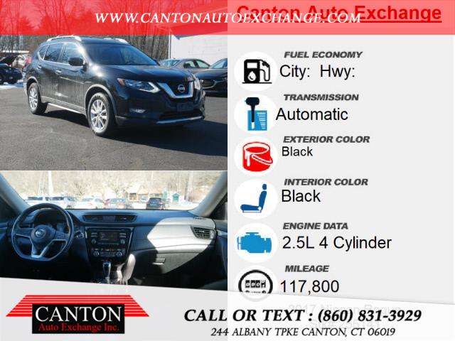Used Nissan Rogue SV 2017 | Canton Auto Exchange. Canton, Connecticut Used Nissan Rogue SV 2017 | Canton Auto Exchange. Canton, Connecticut