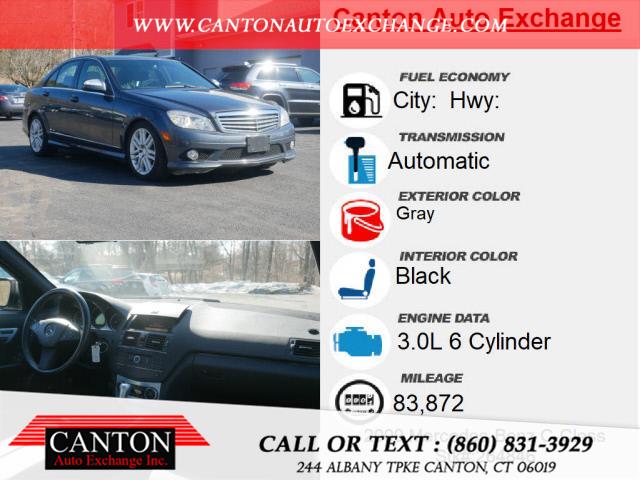 Used Mercedes-benz C-class C 300 Sport 4MATIC 2009 | Canton Auto Exchange. Canton, Connecticut Used Mercedes-benz C-class C 300 Sport 4MATIC 2009 | Canton Auto Exchange. Canton, Connecticut