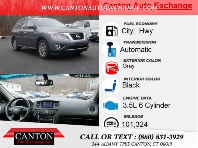 Used Nissan Pathfinder SV 2015 | Canton Auto Exchange. Canton, Connecticut Used Nissan Pathfinder SV 2015 | Canton Auto Exchange. Canton, Connecticut