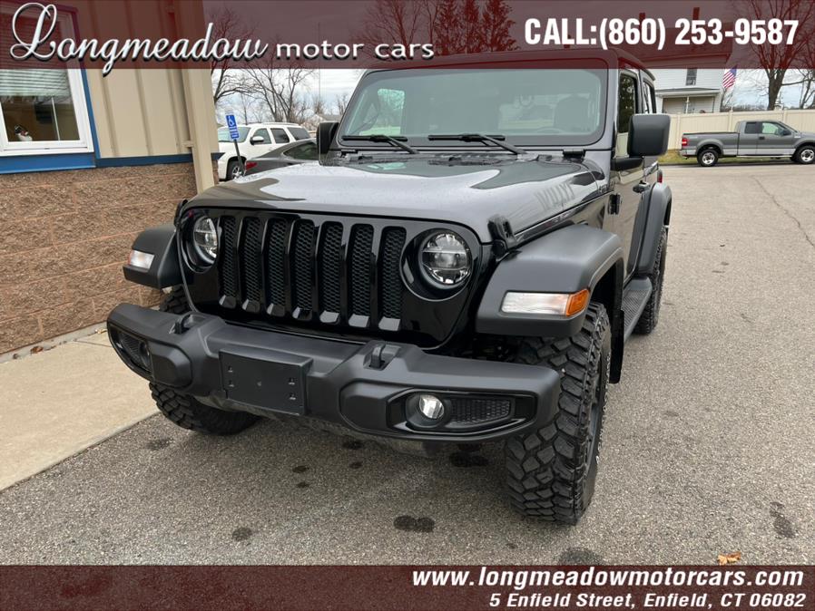 2021 Jeep Wrangler Willys 4x4, available for sale in East Windsor, Connecticut | Century Auto And Truck. East Windsor, Connecticut