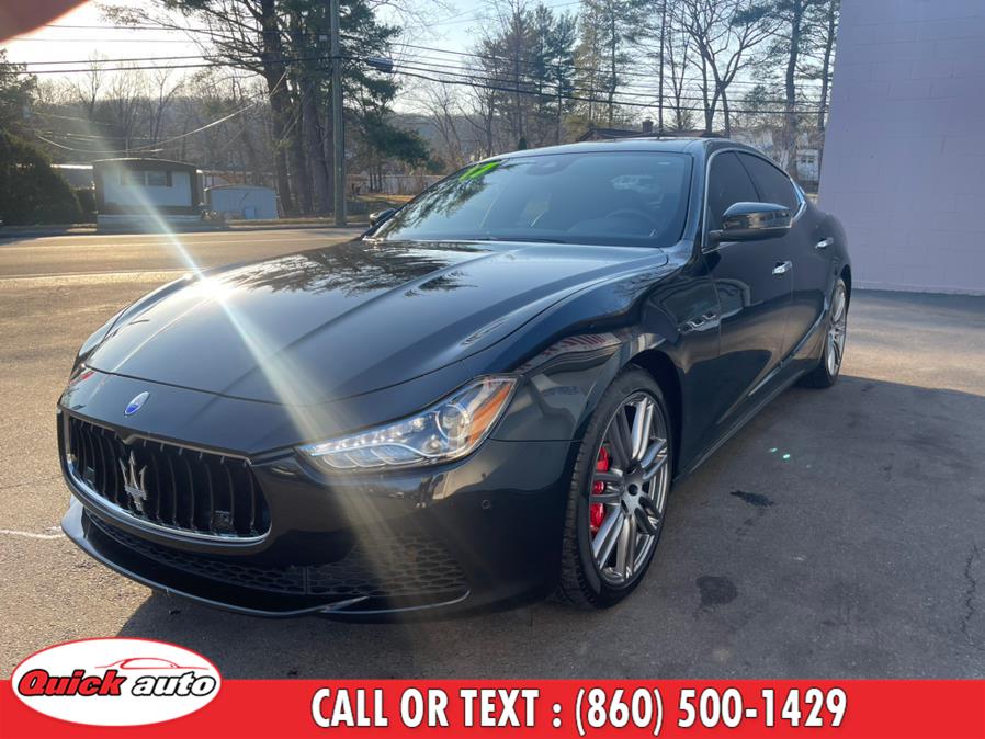 2017 Maserati Ghibli S Q4 3.0L, available for sale in Bristol, Connecticut | Quick Auto LLC. Bristol, Connecticut 2017 Maserati Ghibli S Q4 3.0L, available for sale in Bristol, Connecticut | Quick Auto LLC. Bristol, Connecticut