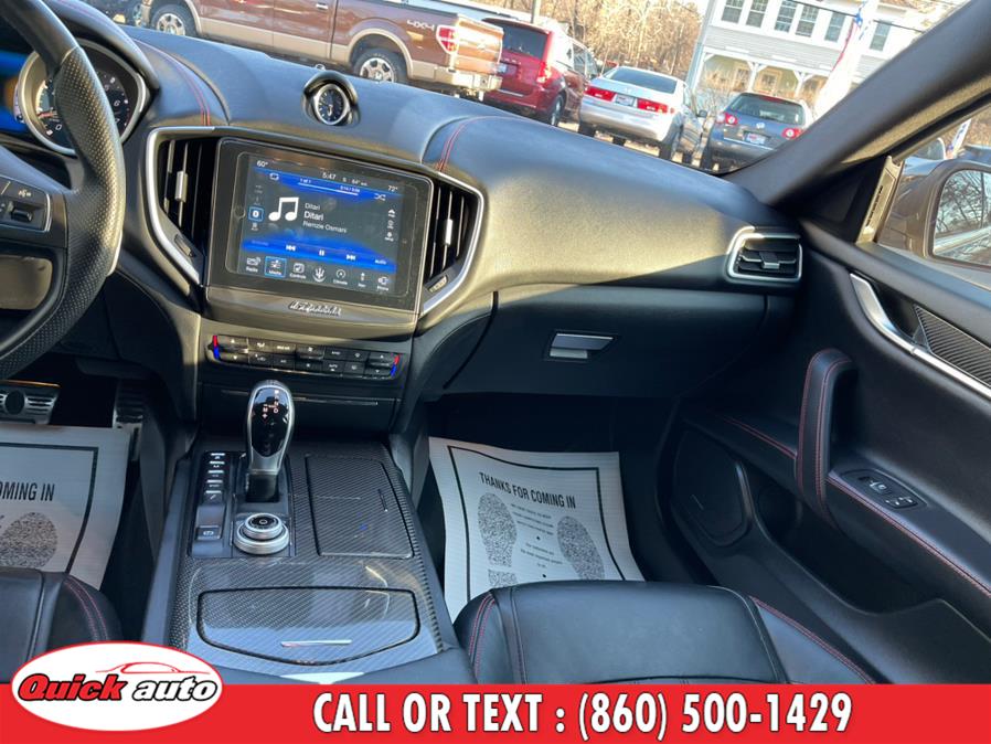 2017 Maserati Ghibli S Q4 3.0L, available for sale in Bristol, Connecticut | Quick Auto LLC. Bristol, Connecticut 2017 Maserati Ghibli S Q4 3.0L, available for sale in Bristol, Connecticut | Quick Auto LLC. Bristol, Connecticut