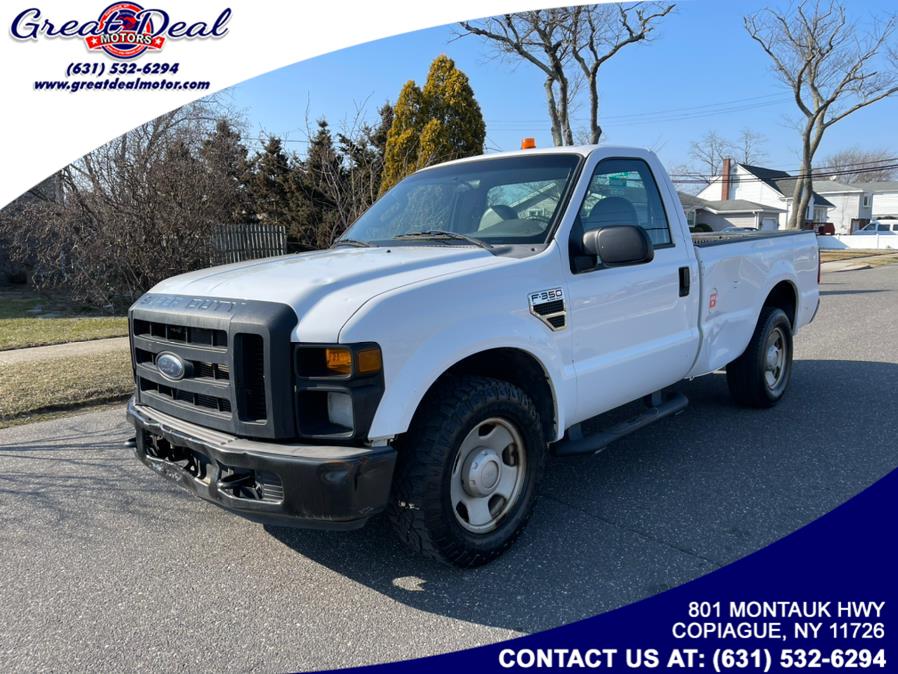 2008 Ford Super Duty F-350 SRW 2WD Reg Cab 137" XL, available for sale in Copiague, New York | Great Deal Motors. Copiague, New York