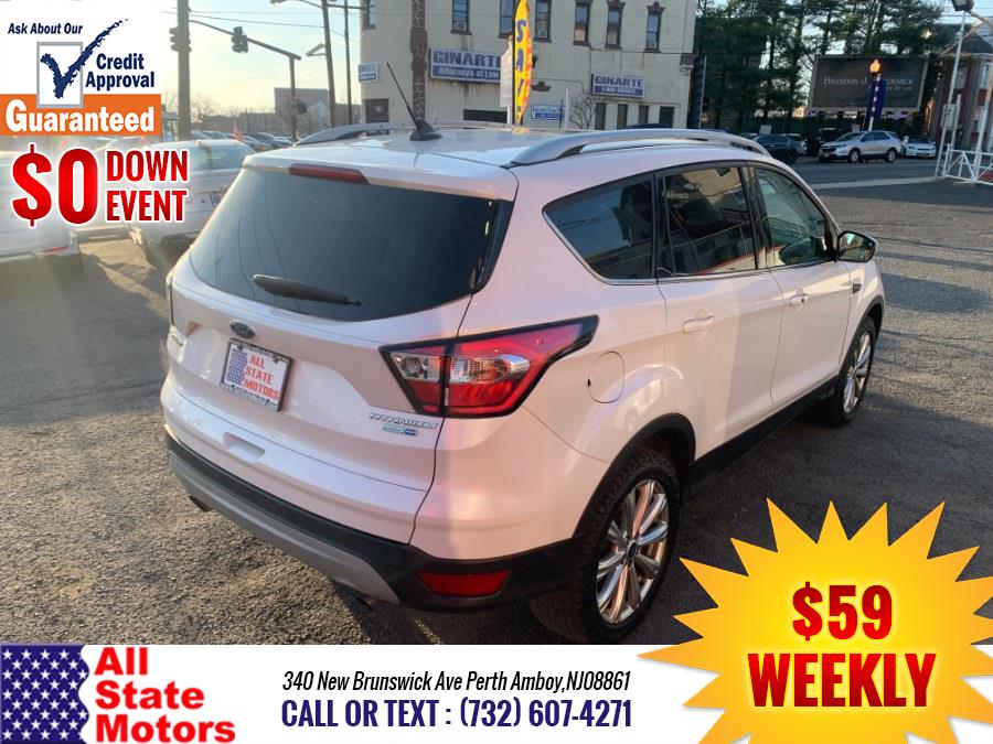 2018 Ford Escape Titanium 4WD, available for sale in Perth Amboy, New Jersey | All State Motor Inc. Perth Amboy, New Jersey 2018 Ford Escape Titanium 4WD, available for sale in Perth Amboy, New Jersey | All State Motor Inc. Perth Amboy, New Jersey