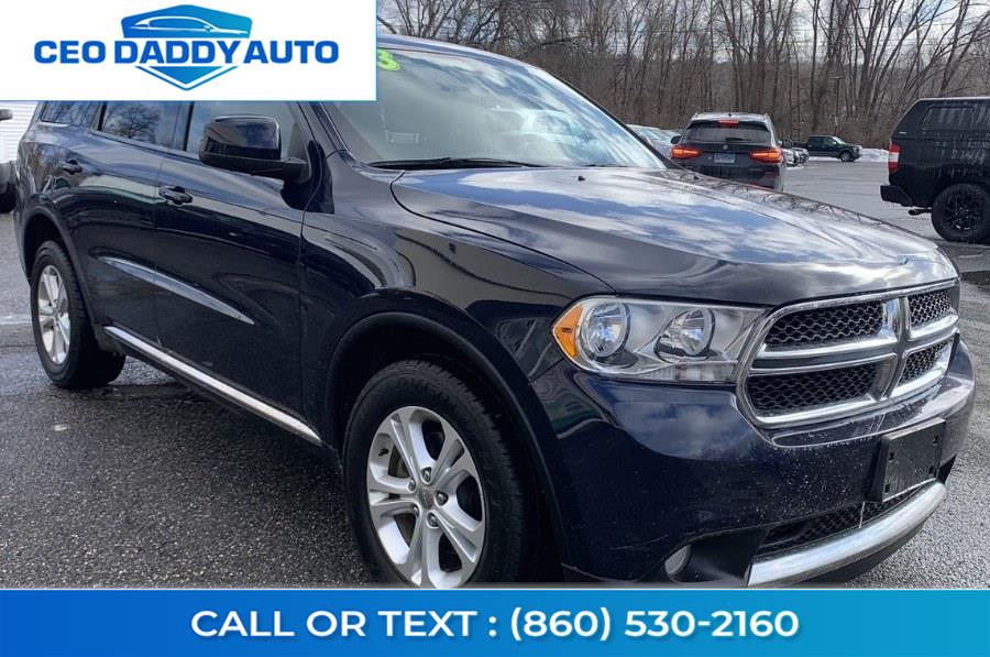 2013 Dodge Durango AWD 4dr SXT, available for sale in Online only, Connecticut | CEO DADDY AUTO. Online only, Connecticut 2013 Dodge Durango AWD 4dr SXT, available for sale in Online only, Connecticut | CEO DADDY AUTO. Online only, Connecticut