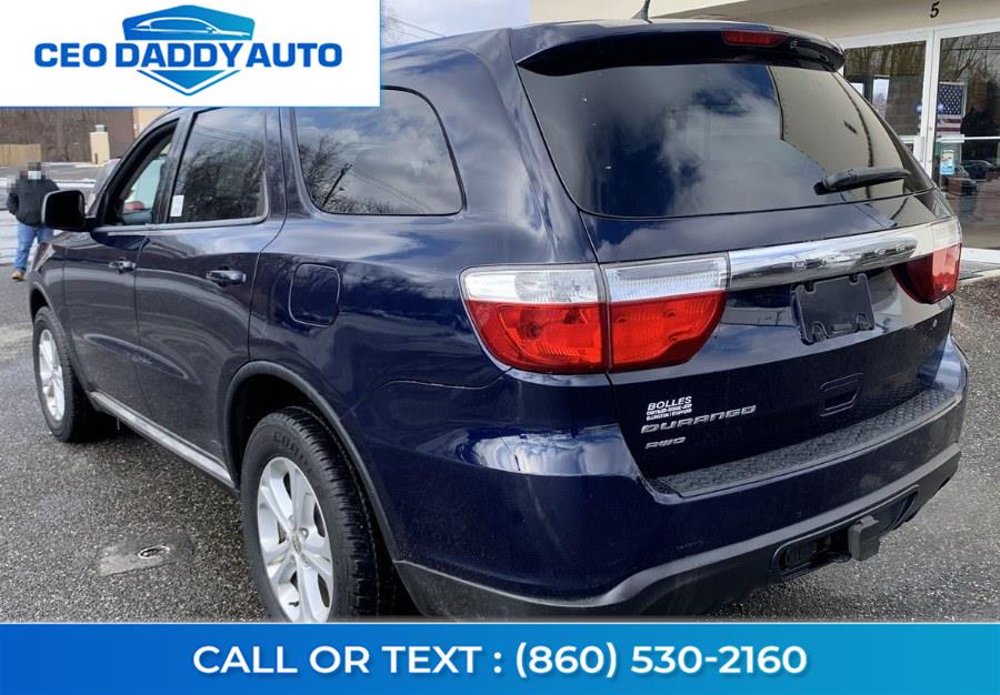 2013 Dodge Durango AWD 4dr SXT, available for sale in Online only, Connecticut | CEO DADDY AUTO. Online only, Connecticut 2013 Dodge Durango AWD 4dr SXT, available for sale in Online only, Connecticut | CEO DADDY AUTO. Online only, Connecticut