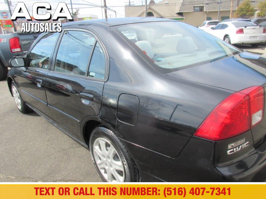 2003 Honda Civic 4dr Sdn EX Auto w/Side Airbags, available for sale in Lynbrook, New York | ACA Auto Sales. Lynbrook, New York 2003 Honda Civic 4dr Sdn EX Auto w/Side Airbags, available for sale in Lynbrook, New York | ACA Auto Sales. Lynbrook, New York
