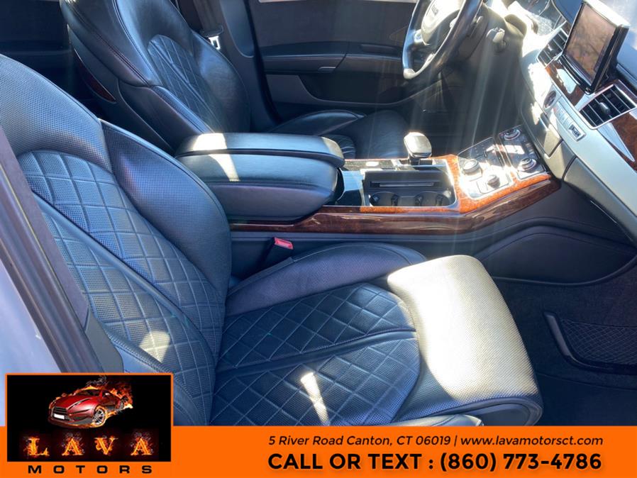 2013 Audi A8 4dr Sdn 3.0L, available for sale in Canton, Connecticut | Lava Motors. Canton, Connecticut 2013 Audi A8 4dr Sdn 3.0L, available for sale in Canton, Connecticut | Lava Motors. Canton, Connecticut