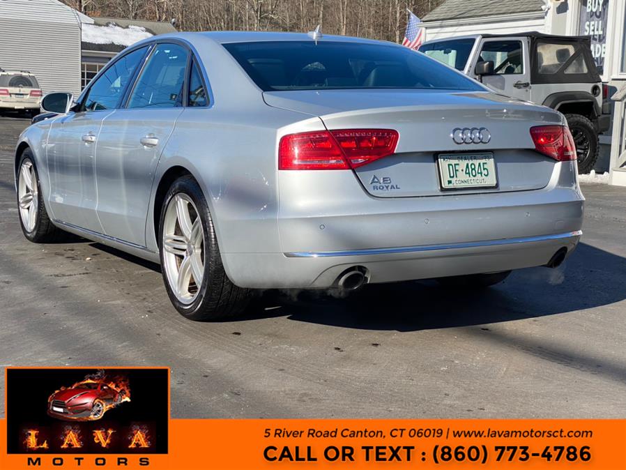 2013 Audi A8 4dr Sdn 3.0L, available for sale in Canton, Connecticut | Lava Motors. Canton, Connecticut 2013 Audi A8 4dr Sdn 3.0L, available for sale in Canton, Connecticut | Lava Motors. Canton, Connecticut